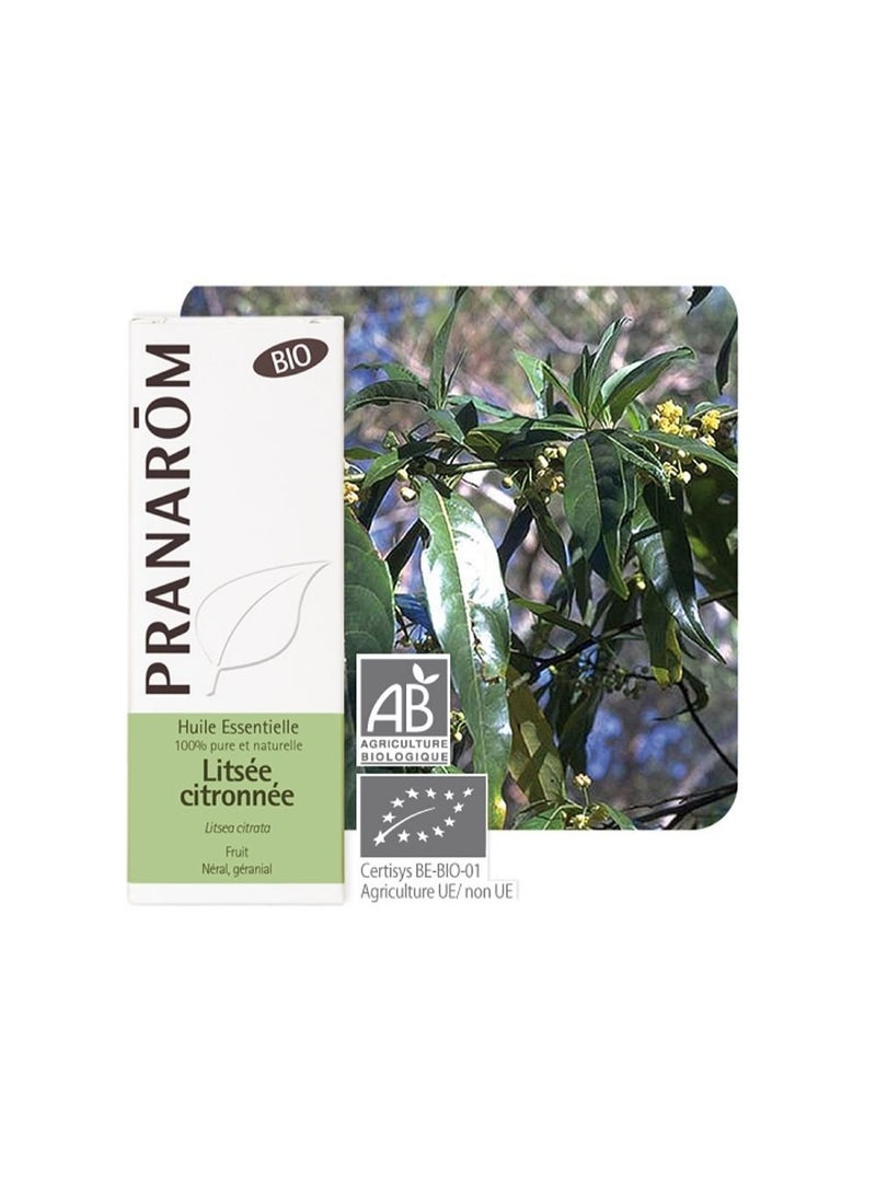 PRANAROM Pranarôm Bio Essential Oil Lemon Litsee (Litsea citrata) 10 ml - Image 2